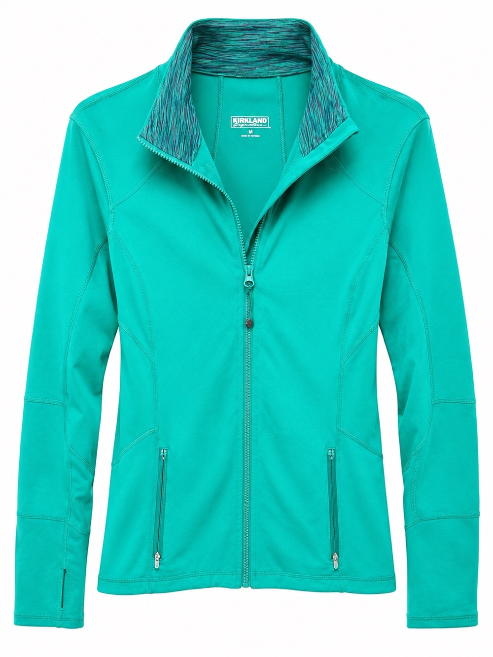 Kirkland Signature Women's Teal Full-Zip Utility Jacket